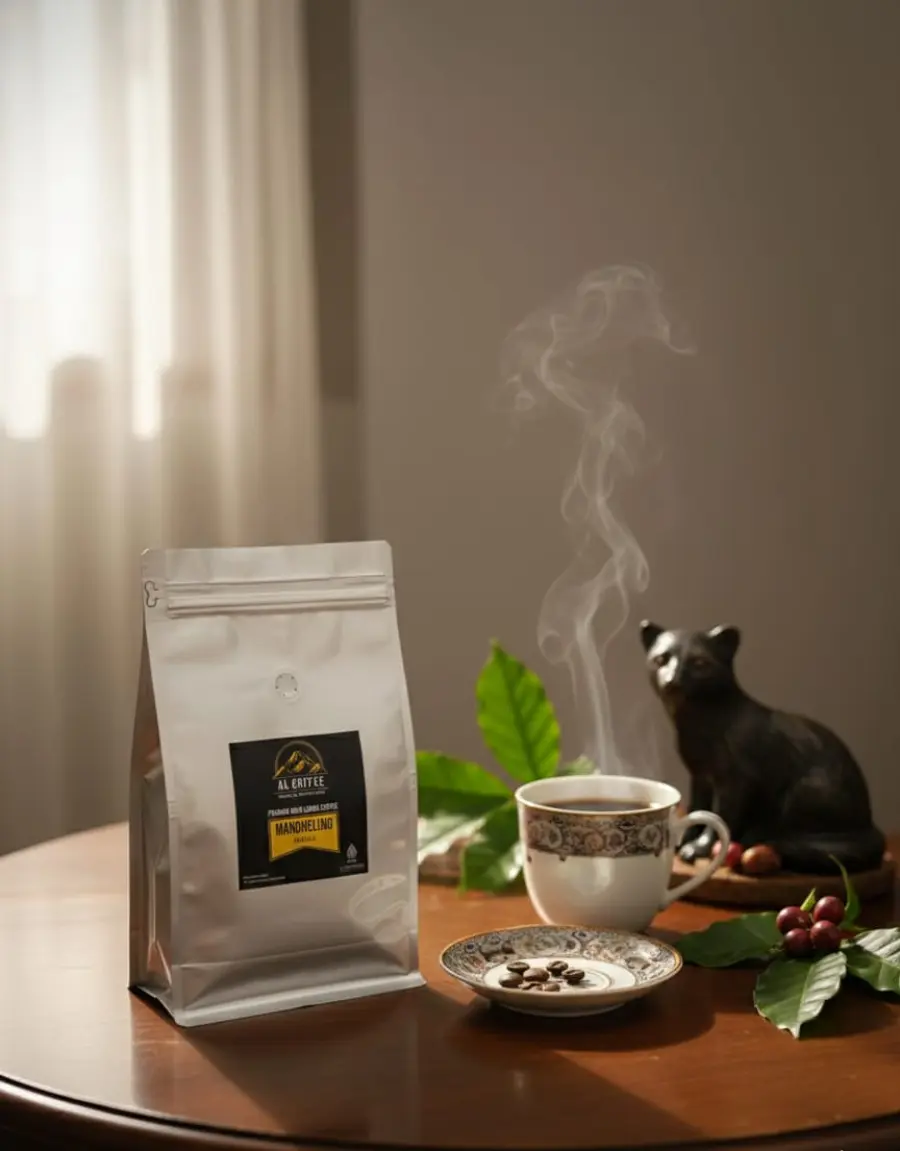 Kopi Luwak Liar Arabica Mandheling 1kg Ground/Roasted Beans Al Coffee - Bubuk Halus