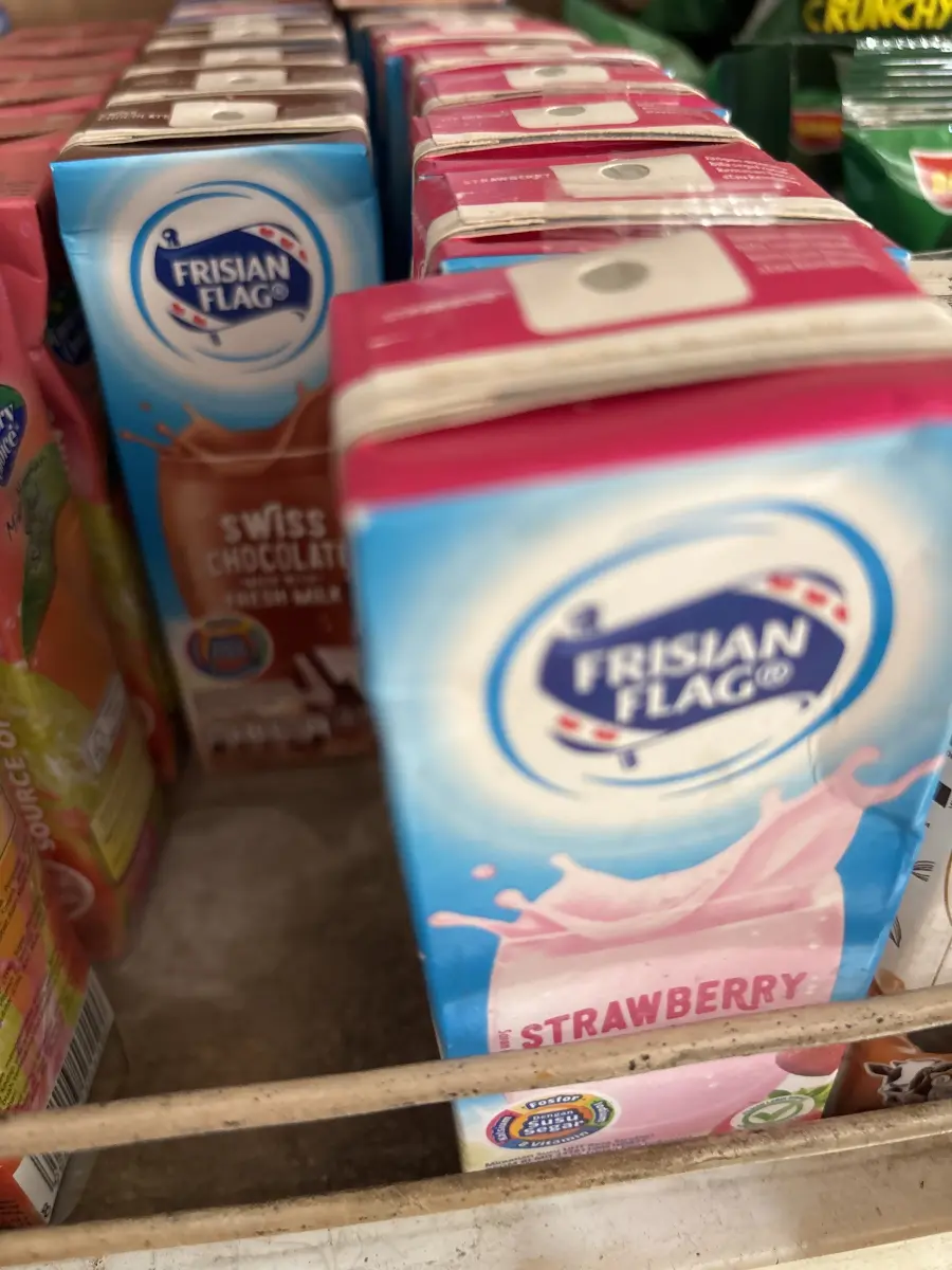 Susu kotak Frisian Flag