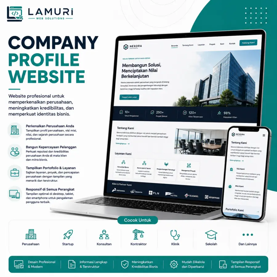 Company Profile Website