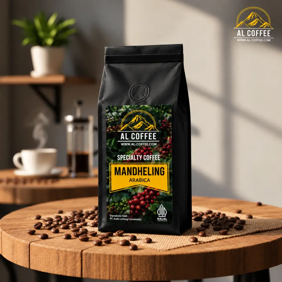 Kopi Specialty Arabica  Mandheiling 250gr Ground/Roasted Beans Al Coffee - Bubuk Halus