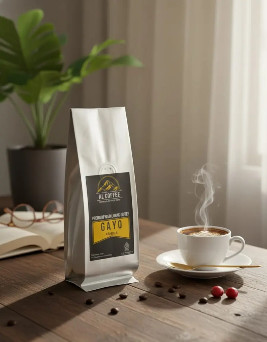 Kopi Luwak Liar Arabica Gayo 100gr Ground/Roasted Bean Al Coffee - Bubuk Halus