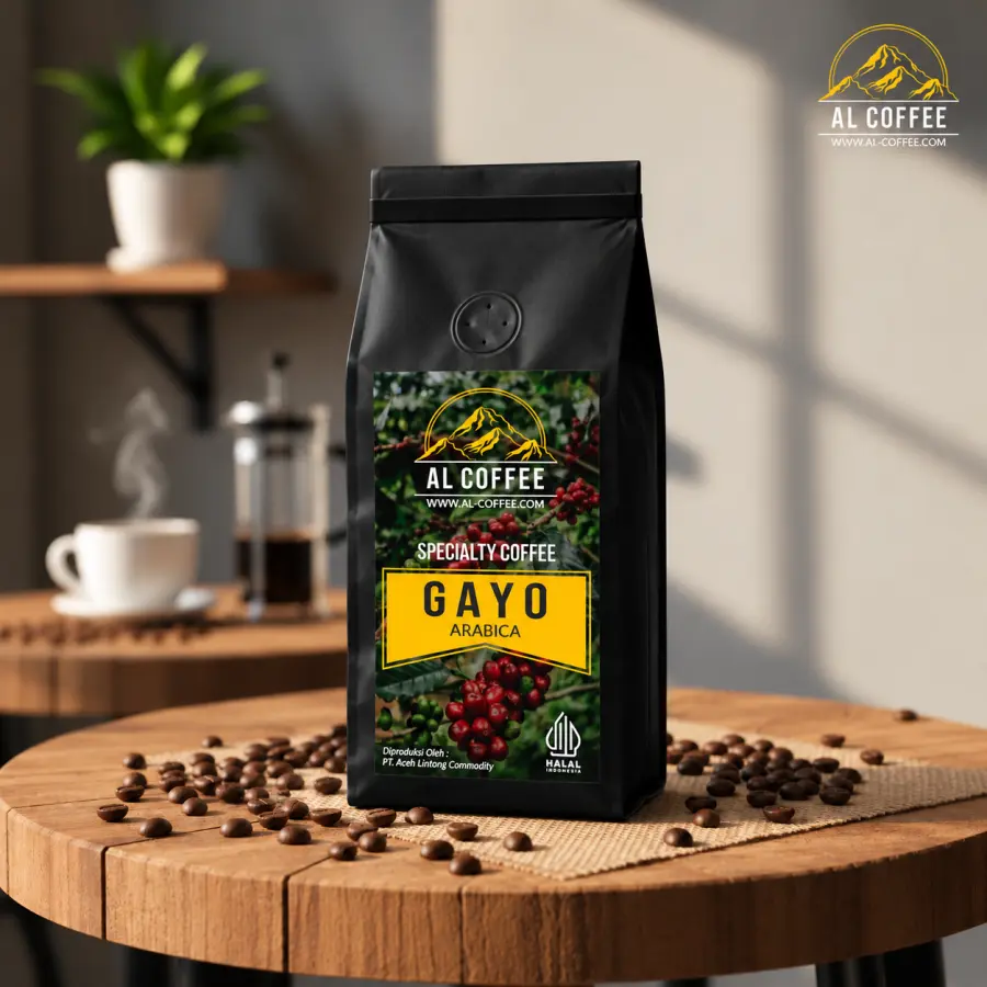 Kopi Specialty Arabica  Gayo 250gr Ground/Roasted Beans Al Coffee - Bubuk Halus