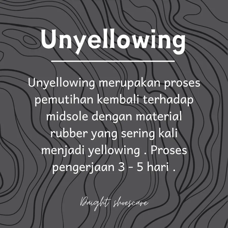 Unyellowing